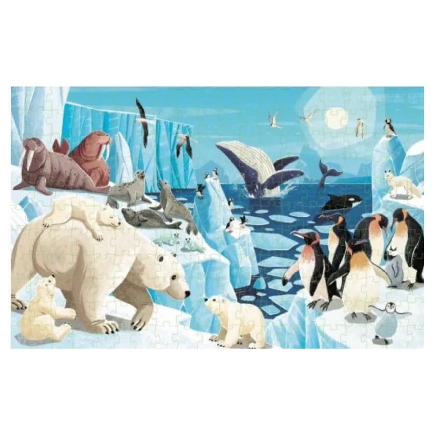 220 Pc Puzzle & Book - Save the Planet The Poles