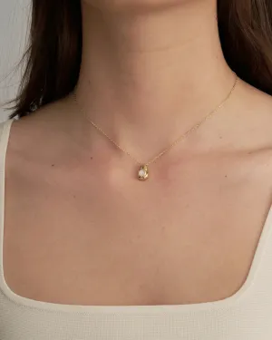 ADA MOONSTONE PENDANT | GOLD