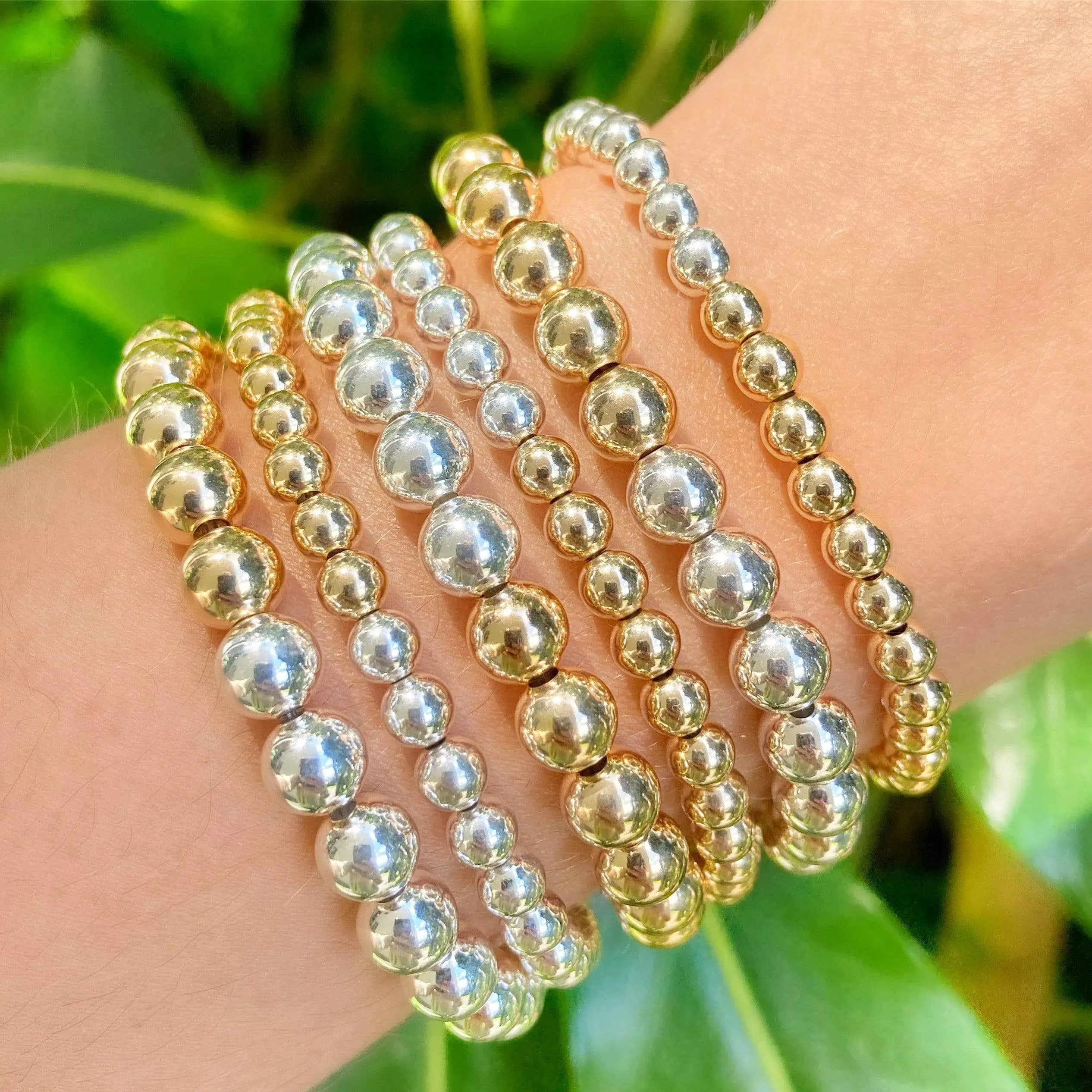 Baller | Small Gold   Silver Bracelet