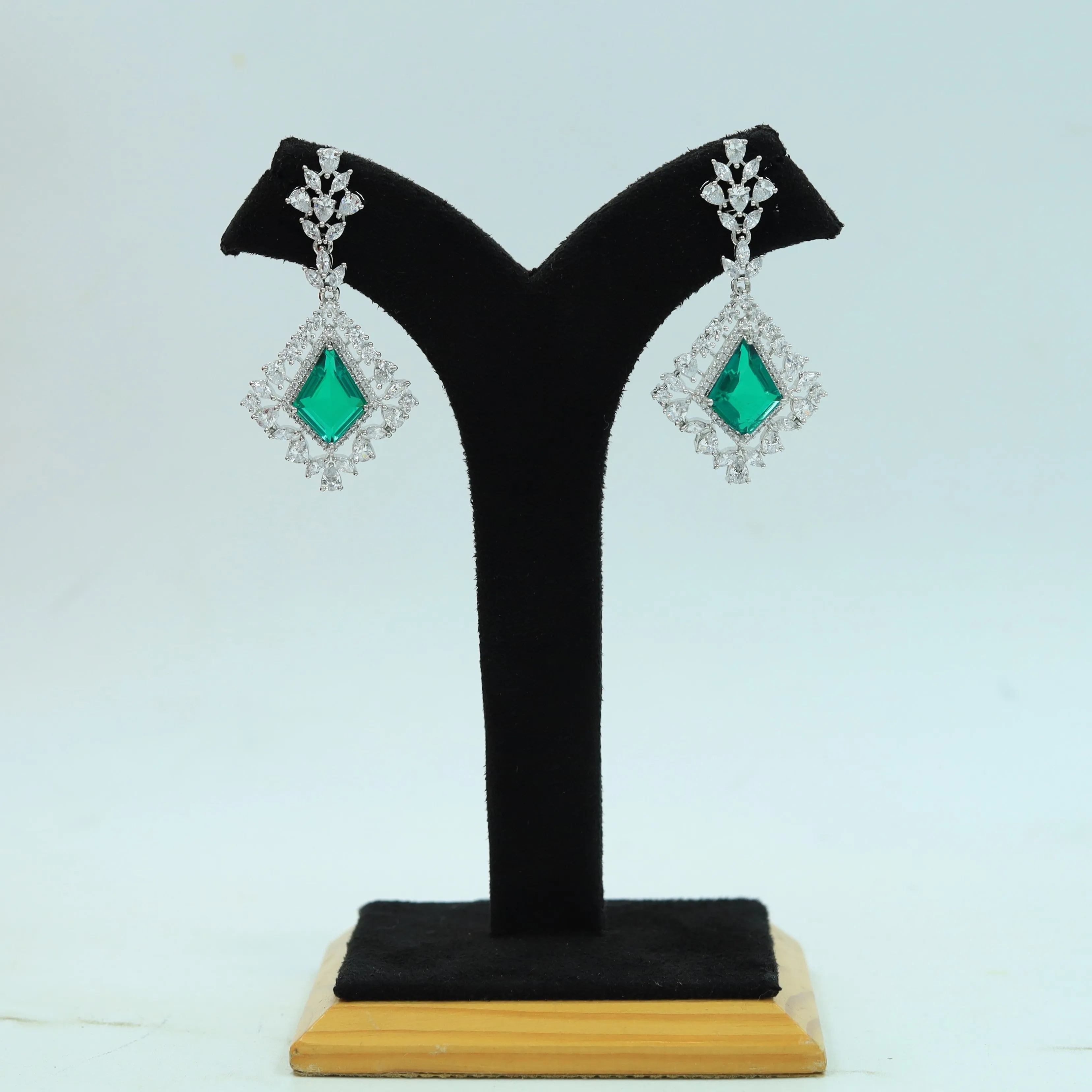 Danglers Zircon/AD Earring 16244-69