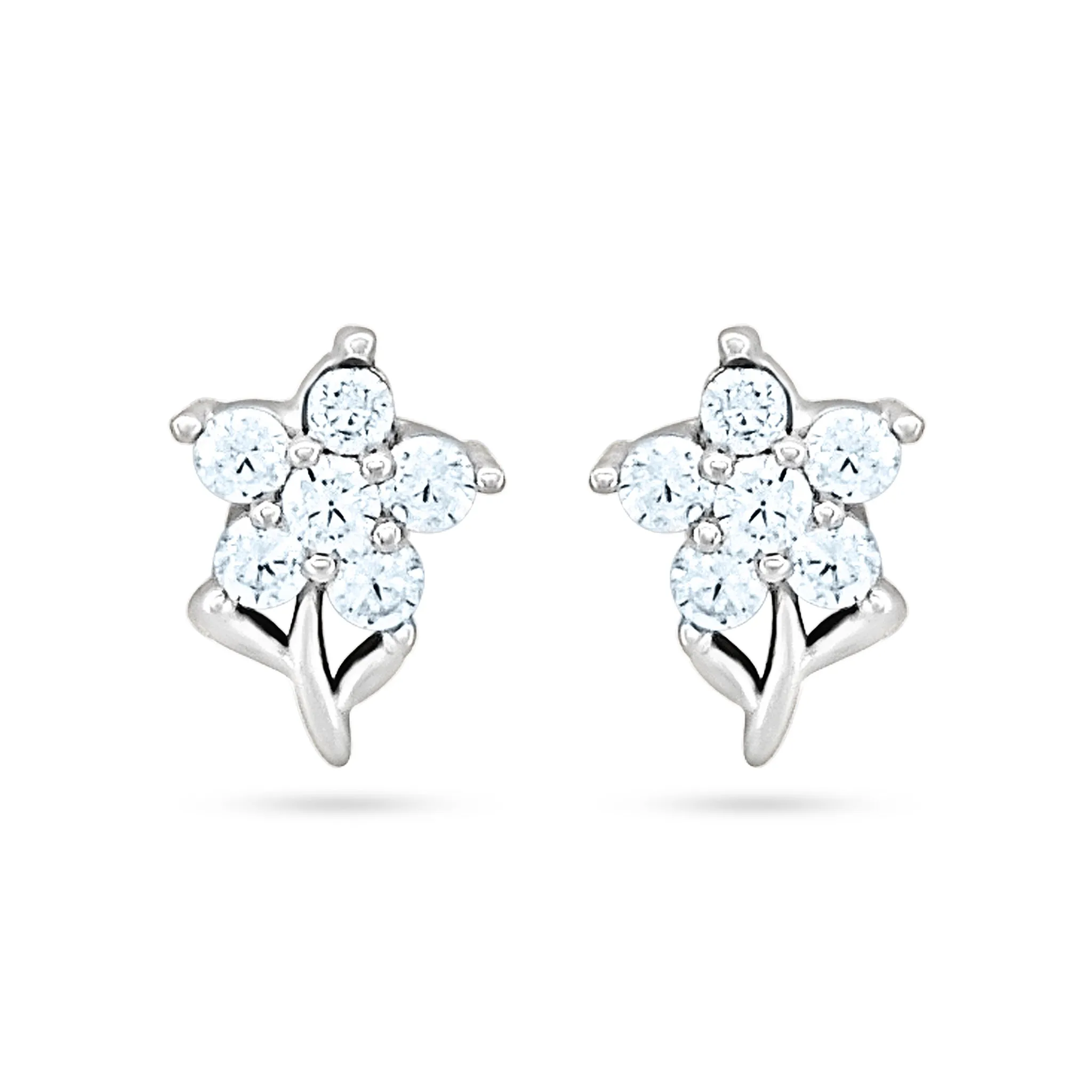Floral Sparkle Studs