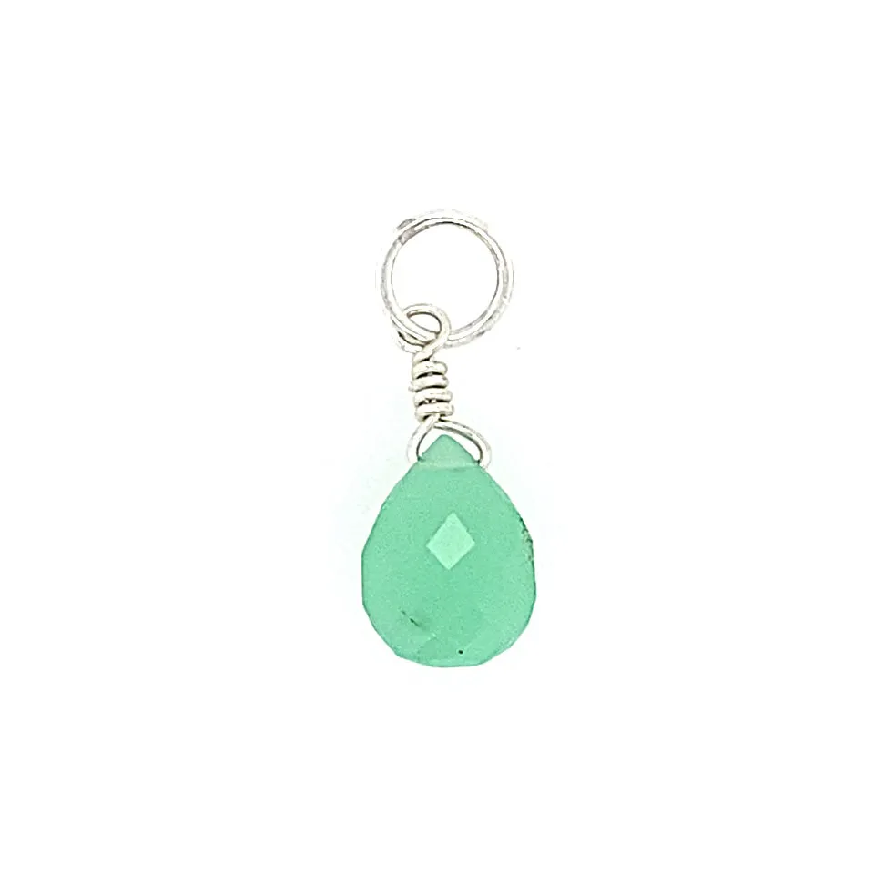 Gemstone Charm (Pear)
