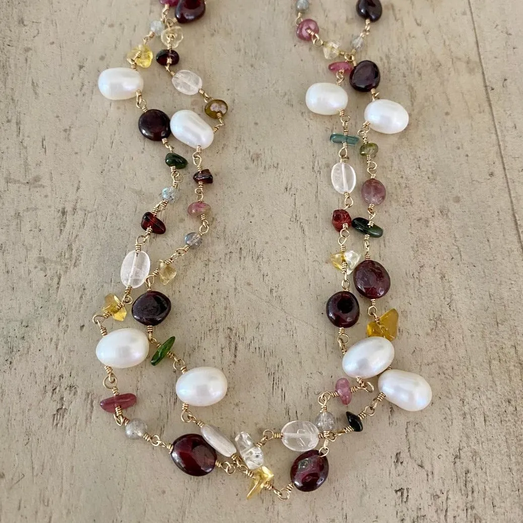 Gemstone Necklace - Nappa