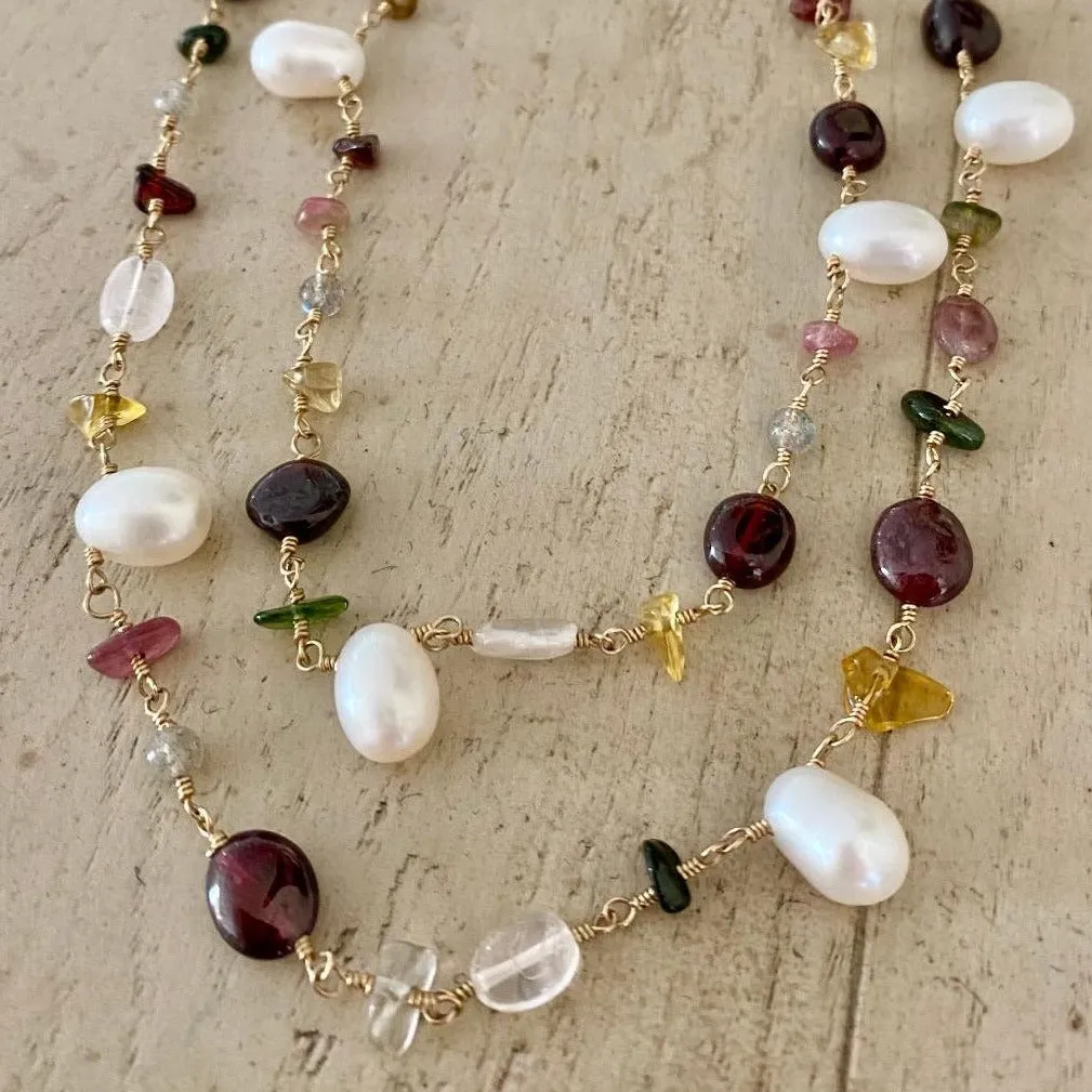 Gemstone Necklace - Nappa