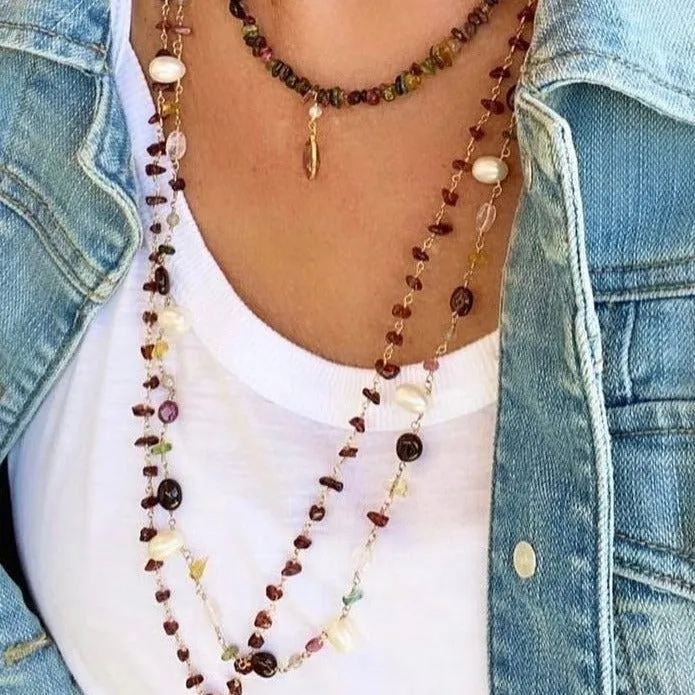Gemstone Necklace - Nappa