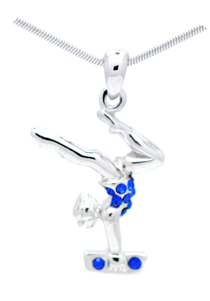 Gymnast Necklace - Beam Stag Pose