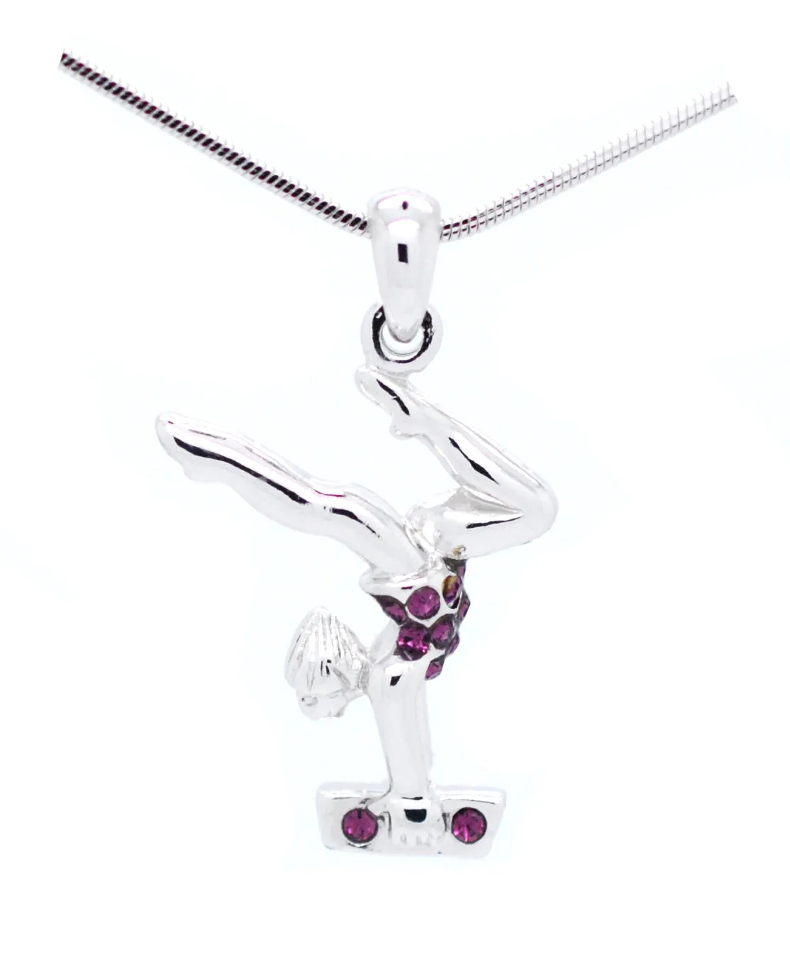 Gymnast Necklace - Beam Stag Pose