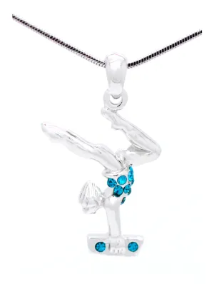 Gymnast Necklace - Beam Stag Pose