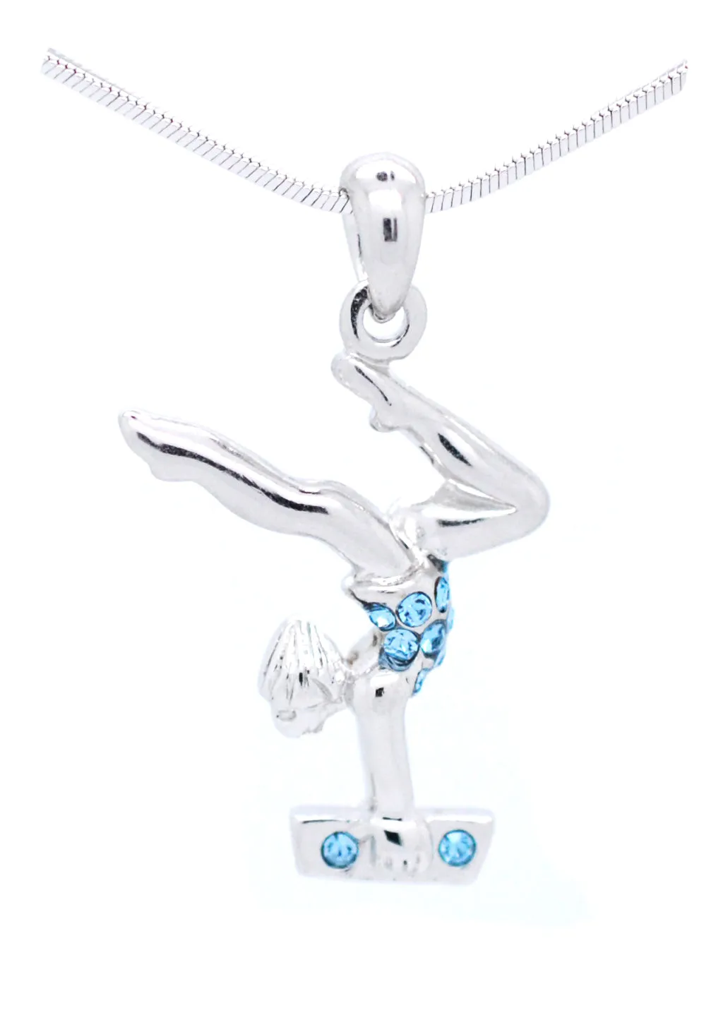 Gymnast Necklace - Beam Stag Pose