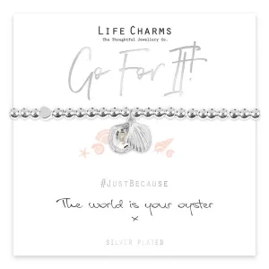 Life Charms The World Is Your Oyster Bracelet