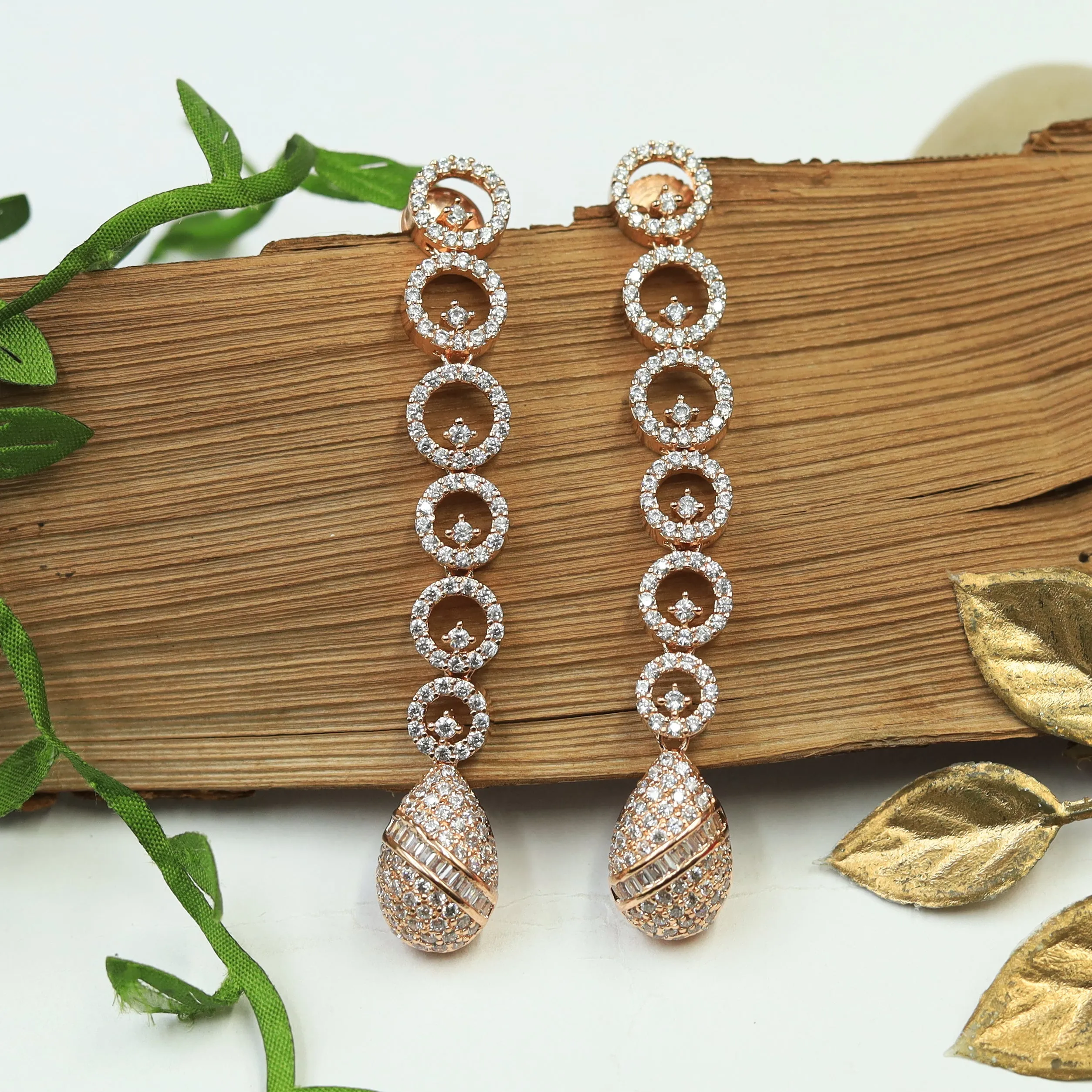 Light Earring Zircon/AD Earring 6244-08