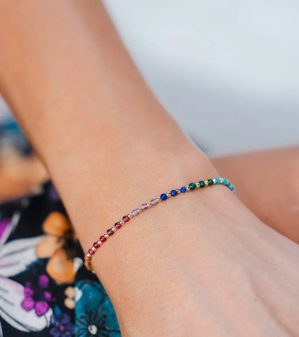 Lotus and Luna Divine Healer Bracelet