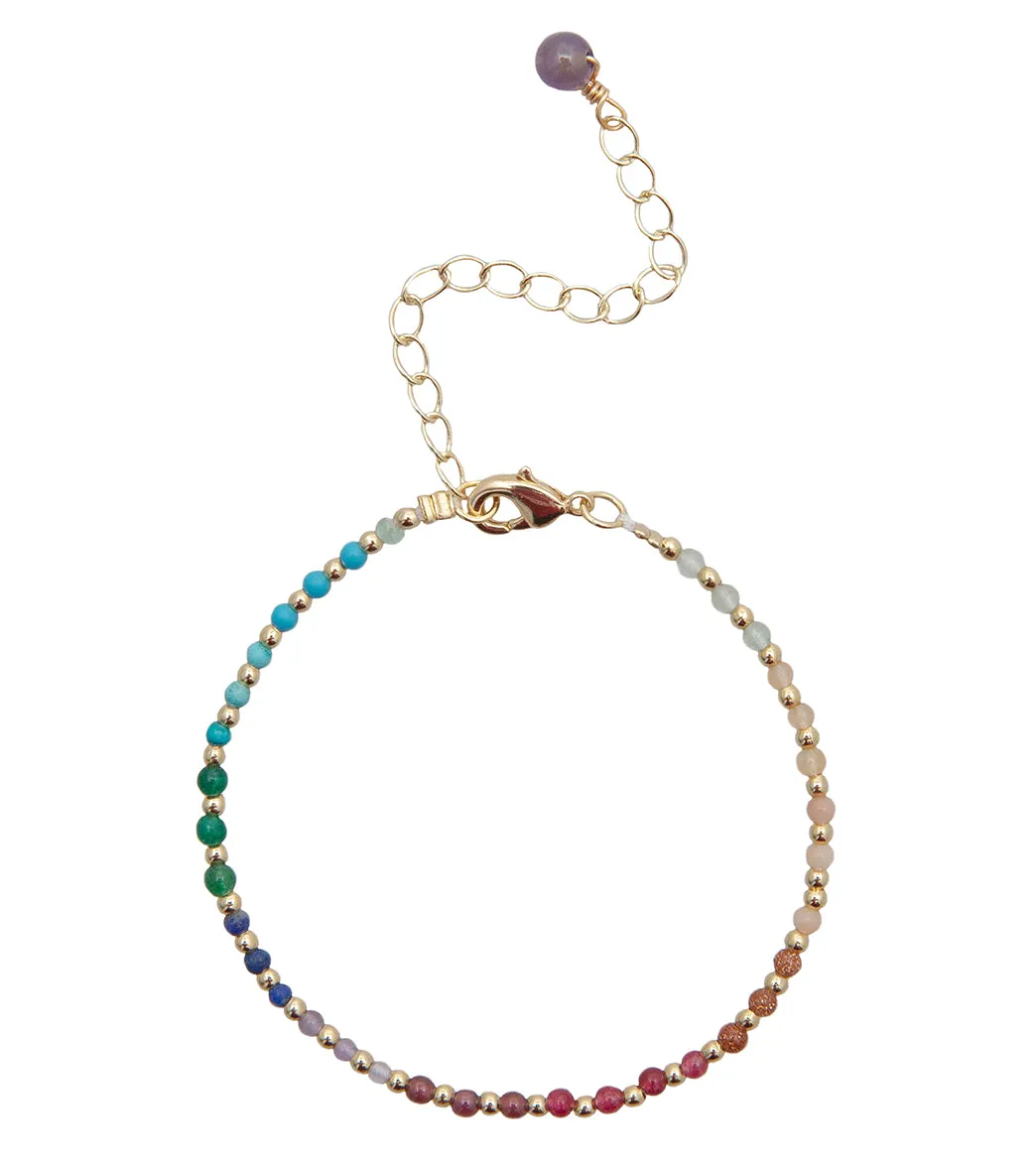 Lotus and Luna Divine Healer Bracelet