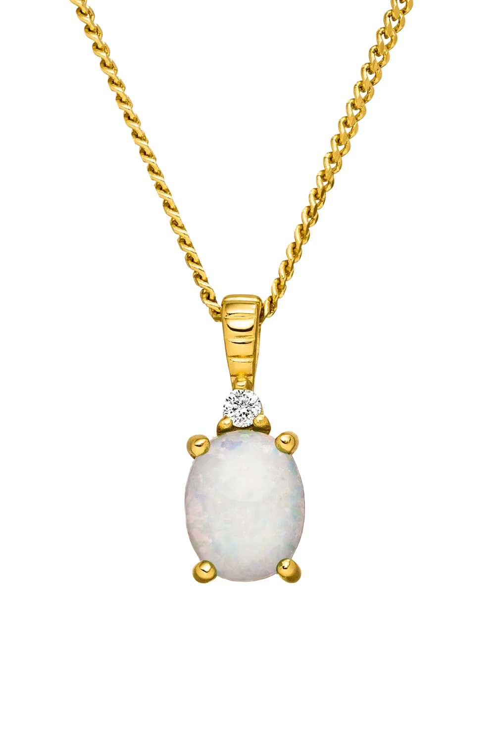 Moonstone Intuition Necklace 14K Gold Plated