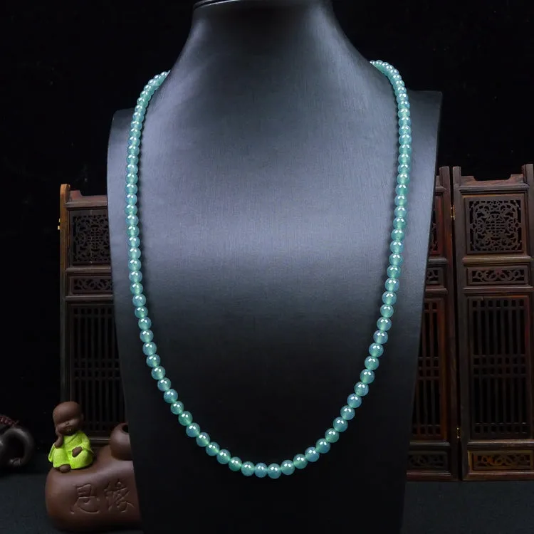 Natural Jade Necklace Jadeite Necklace TN01