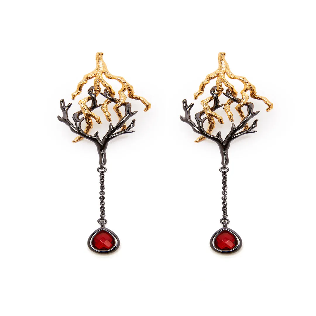 NM - Thorns · Flow Earrings METAL-Gold/Black gold