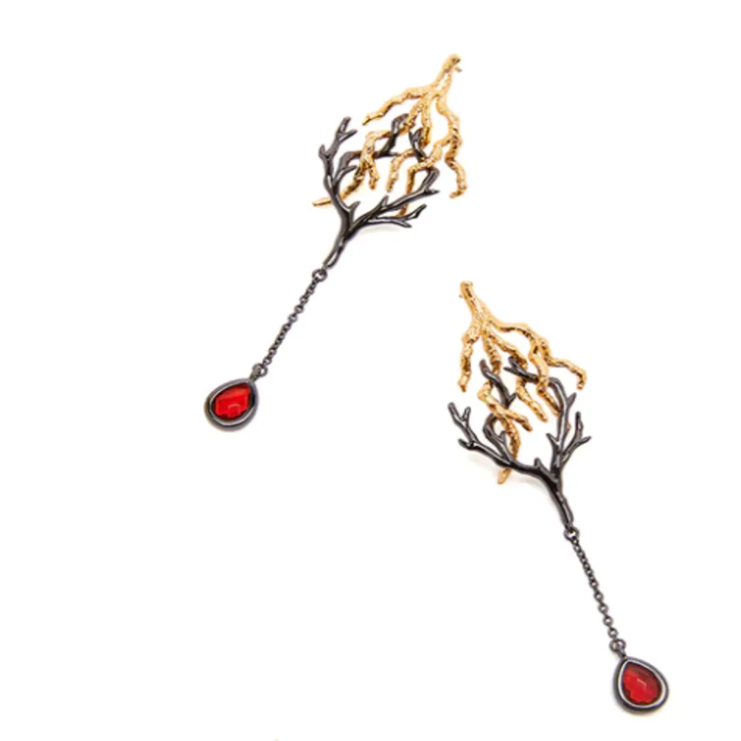 NM - Thorns · Flow Earrings METAL-Gold/Black gold