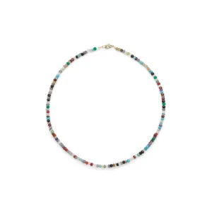 Popsicle semi precious stone necklace