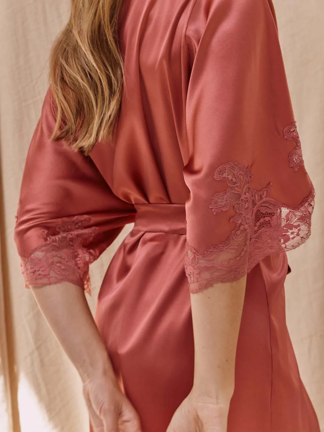 Sienna Silk Robe