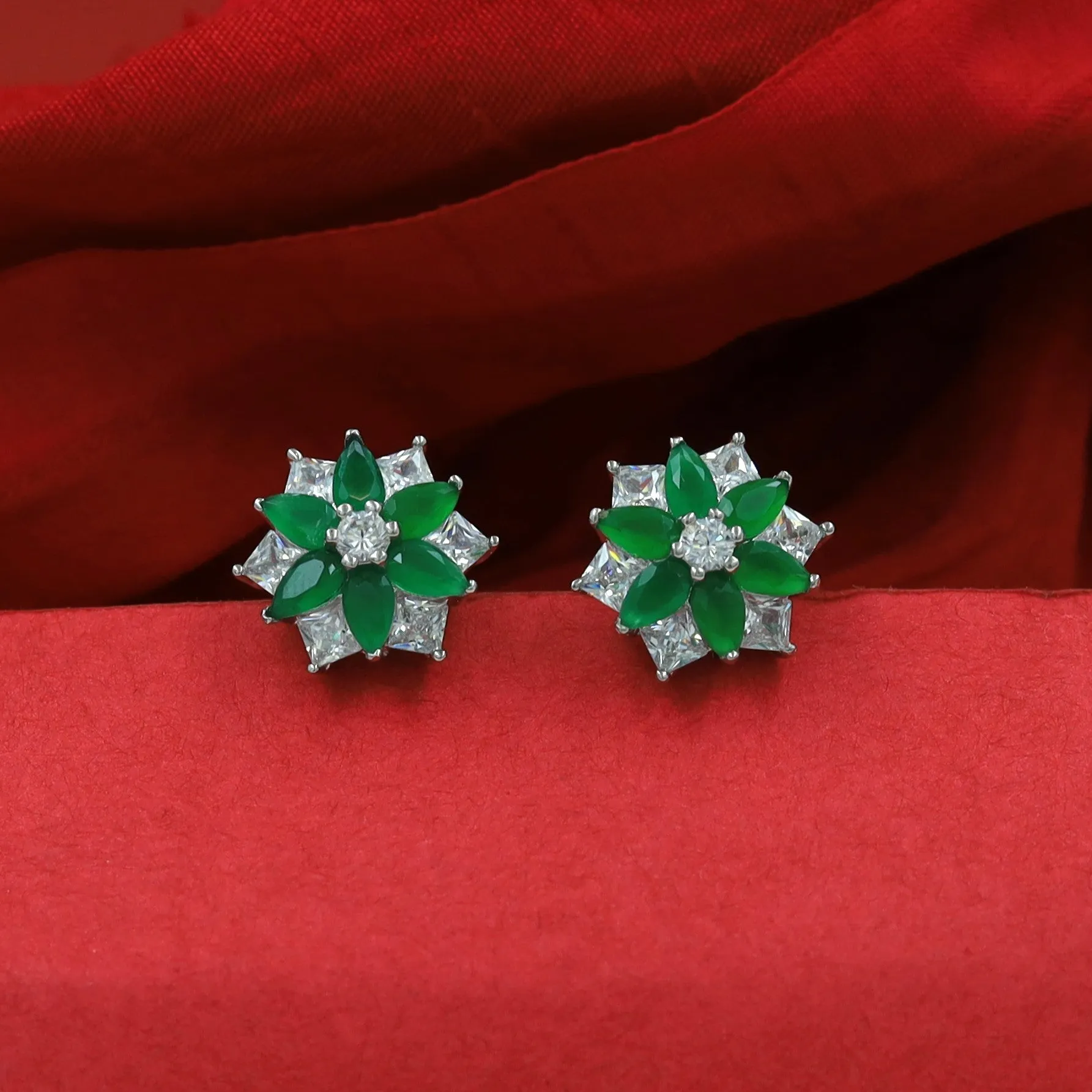 Tops/Studs Zircon/AD Earring 16252-69