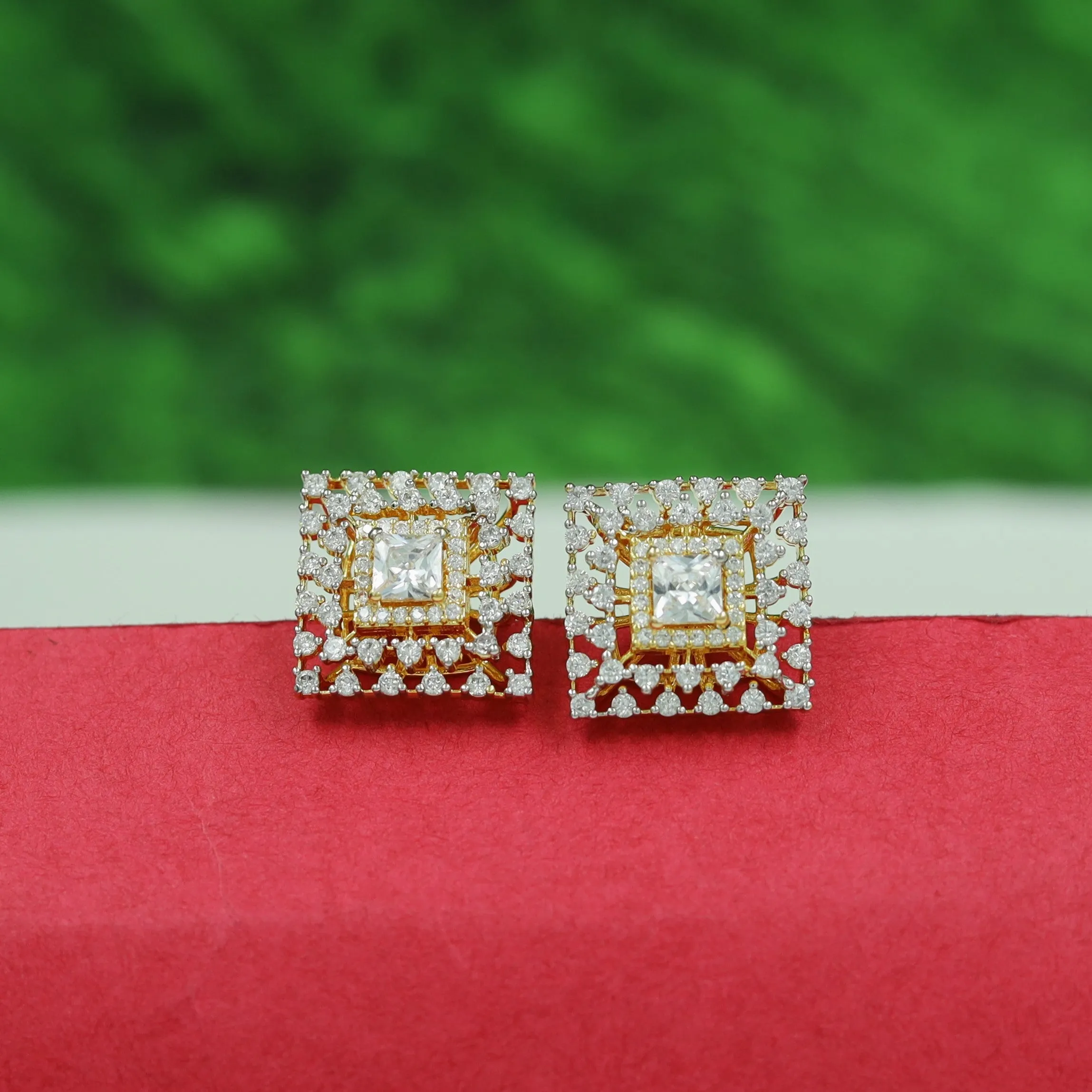 Tops/Studs Zircon/AD Earring 16254-69