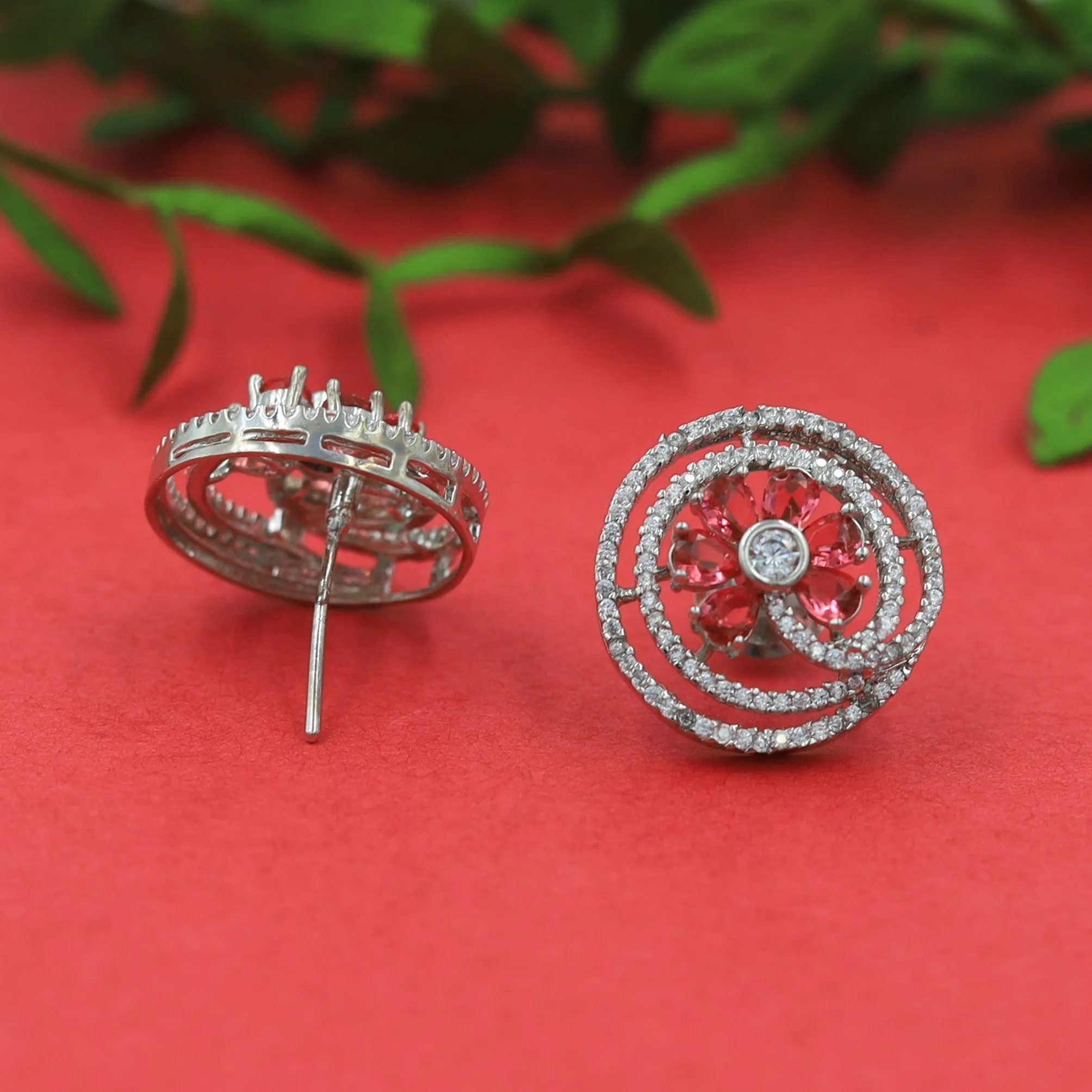 Tops/Studs Zircon/AD Earring 16256-69