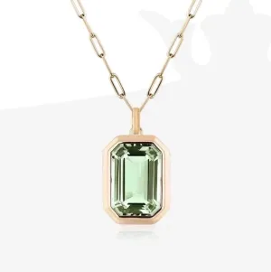 Vintage Stone Color Pendant