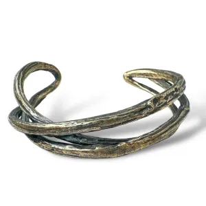 Warm Peony Medium Branch Cuff