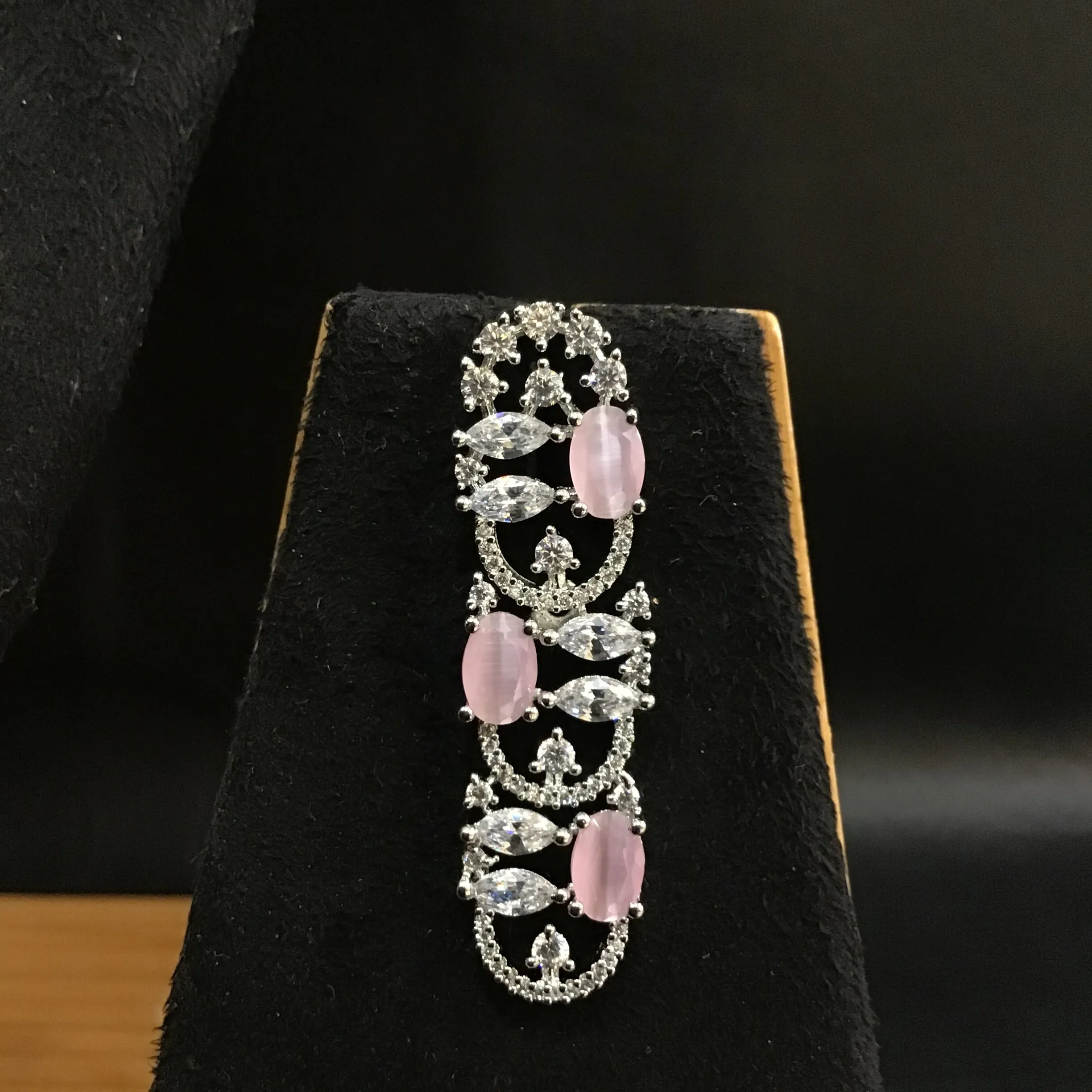 Zircon/AD Necklace Set 1180-69
