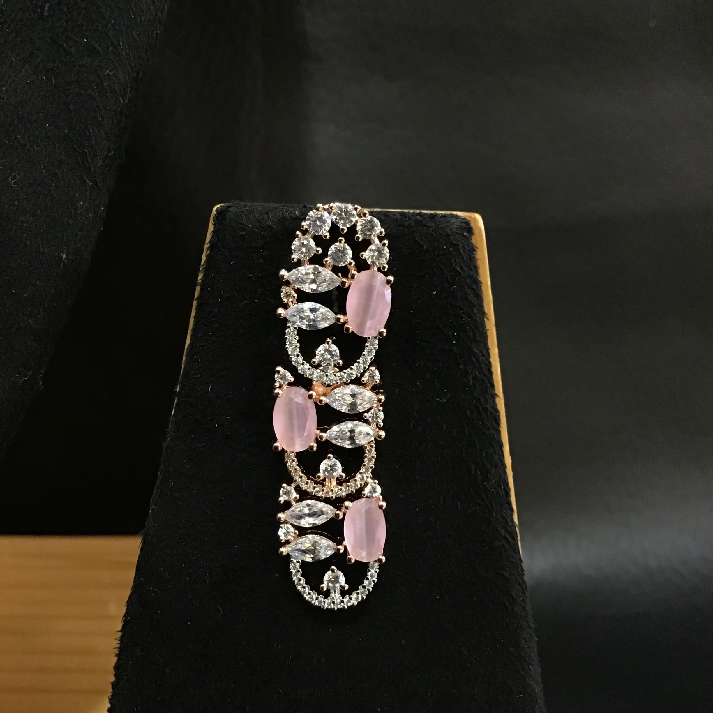 Zircon/AD Necklace Set 1180-69
